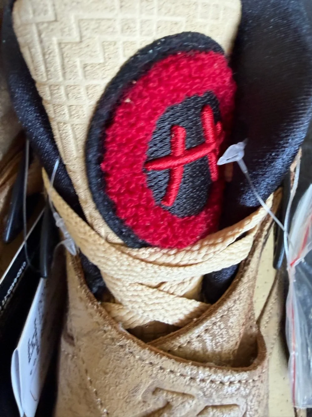 Rui Hachimura × Nike Air Jordan 8 SE "Twine/Gym Red" size 10.5 NEW - Picture 7 of 14